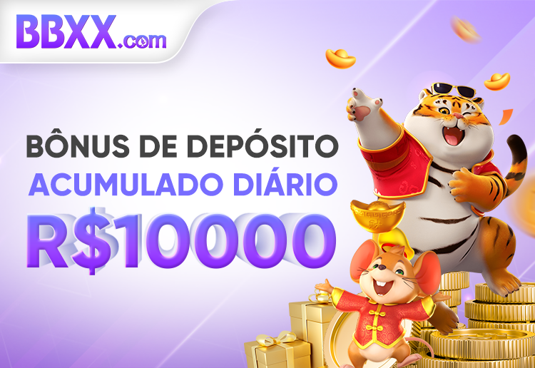 Bônus de depósito acumulado diário R$10000